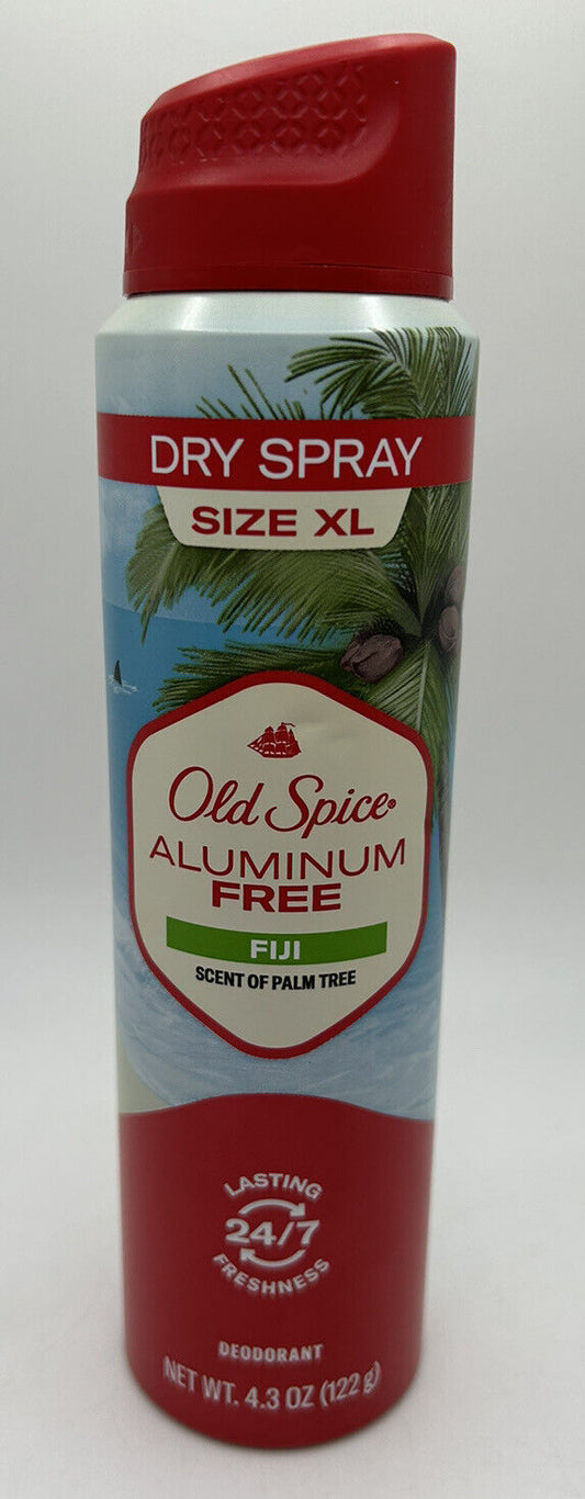 Old Spice Men's Dry Spray Deodorant Fiji 4.3 Oz