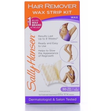 Sally Hansen Hair Remover Wax Strip Body Kit