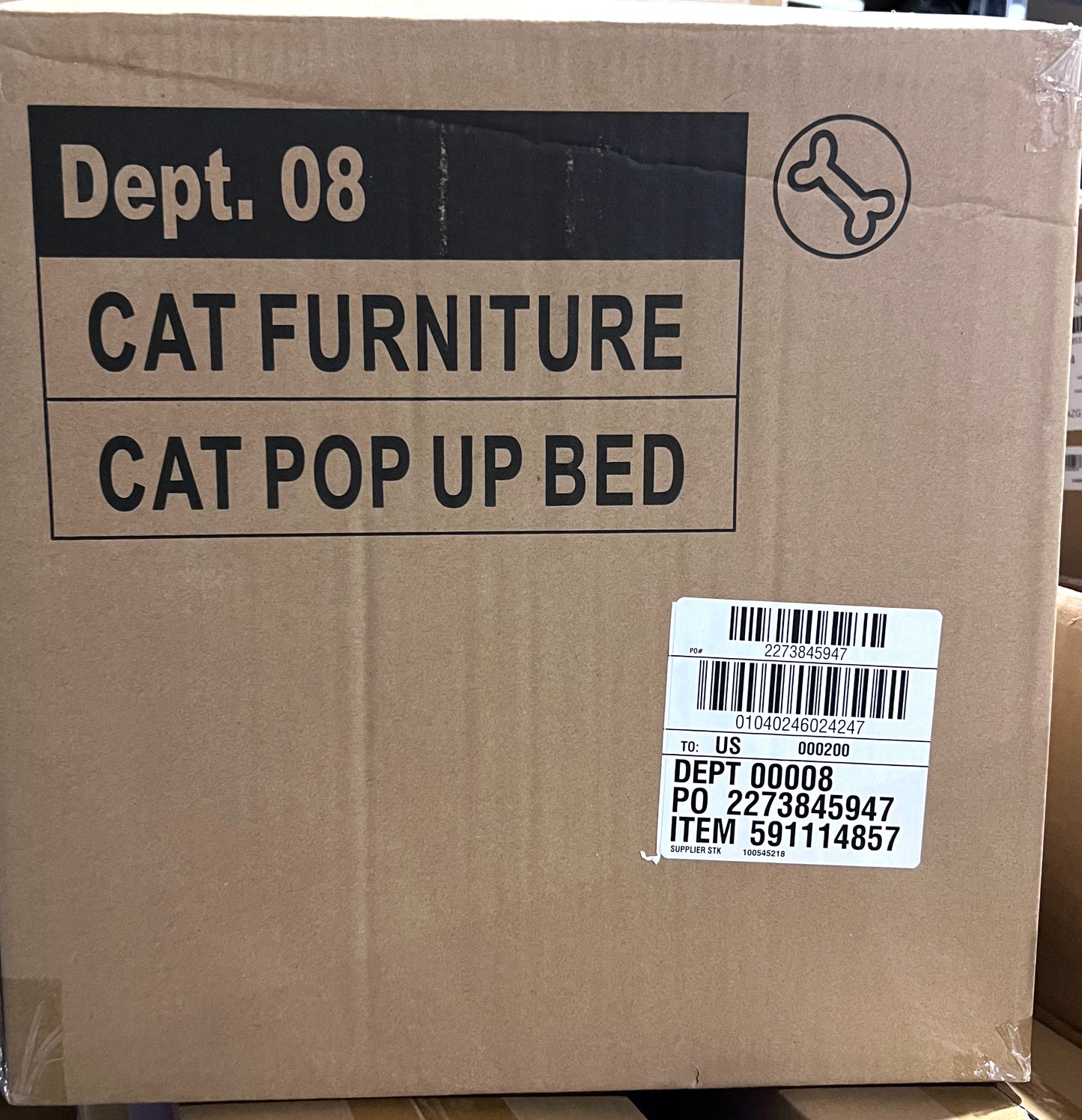 Cat Pop-Up Bed Case of 2