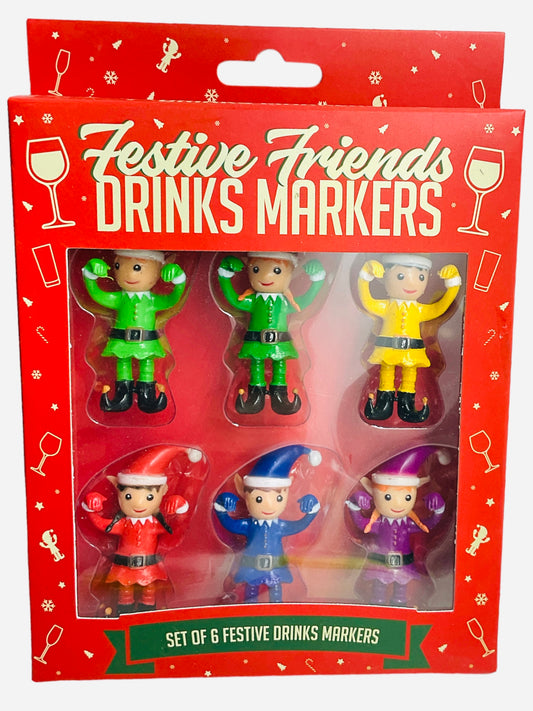 Festive Friends Drink Markers