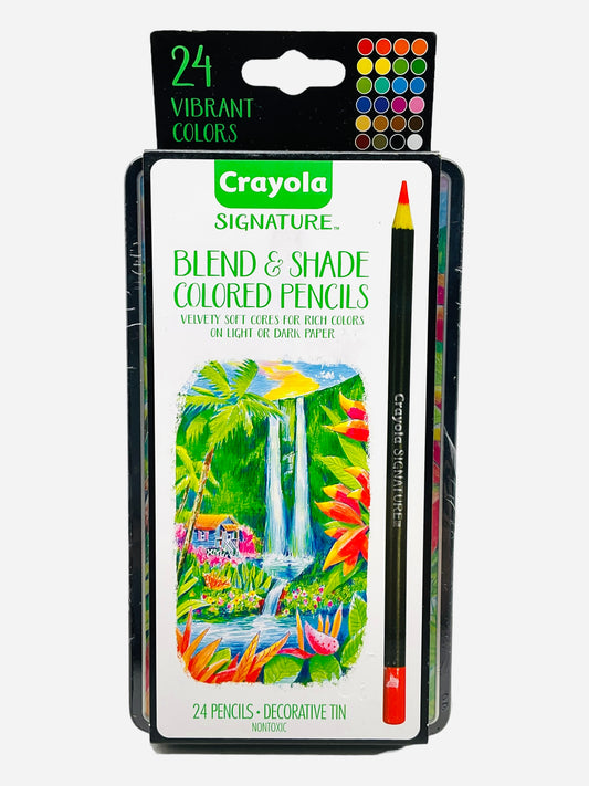Crayola Blend & Shade Colored Pencils (24 Pack)