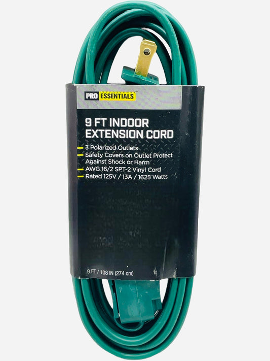 9’ Indoor Extension Cord