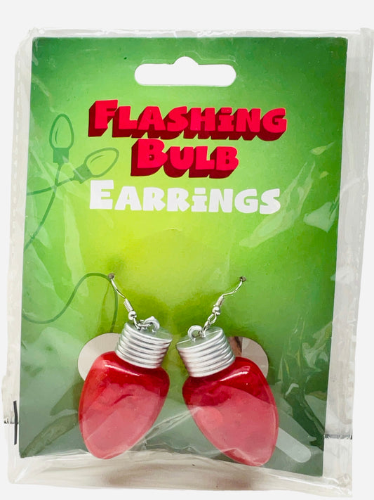 Flashing Bulb Ear Rings