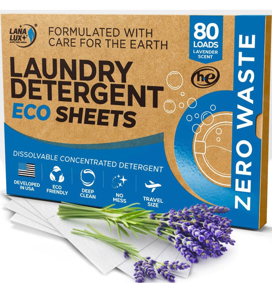 Laundry Detergent Sheets 80ct