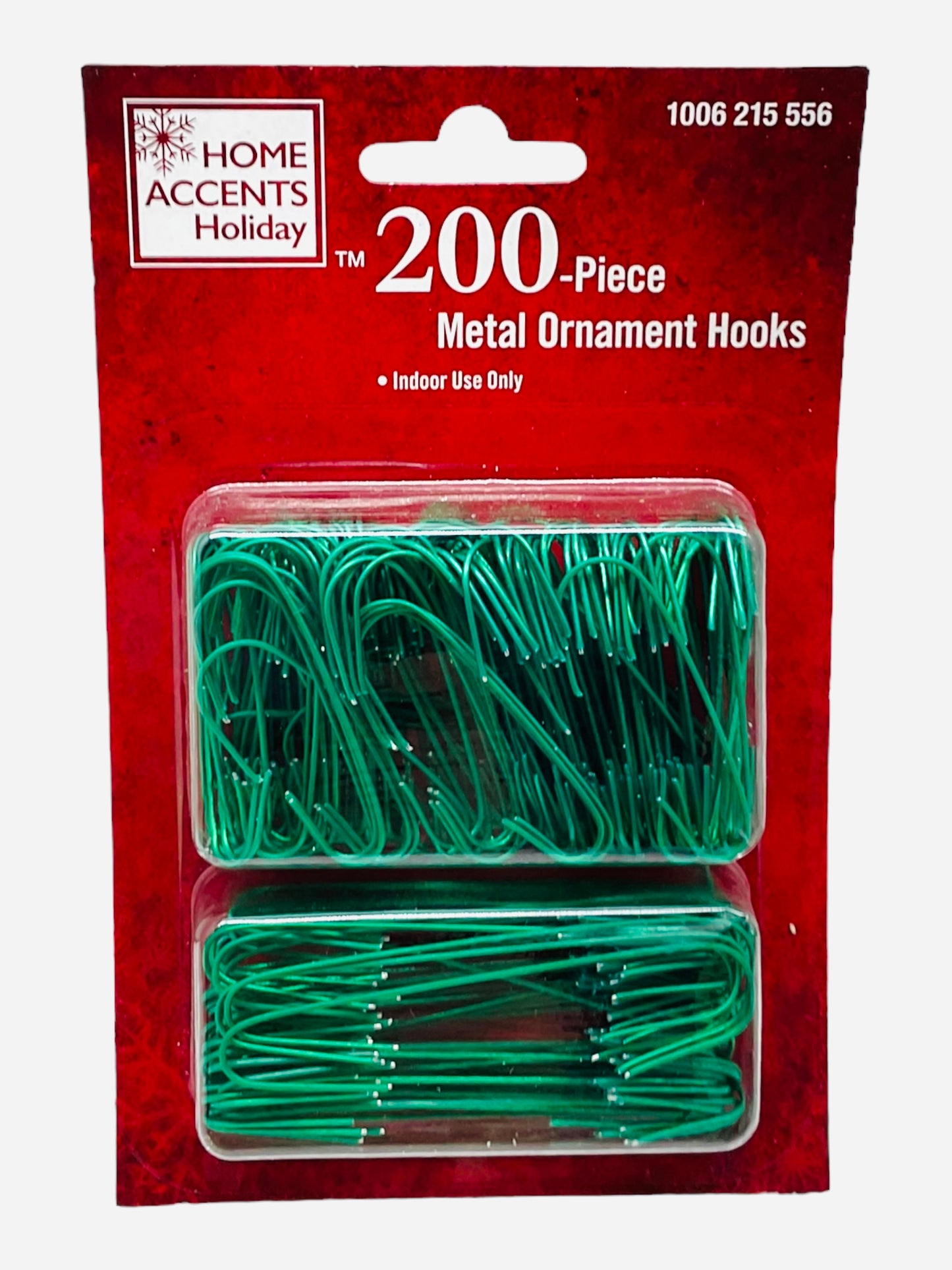 200 Piece Metal Ornament Hooks