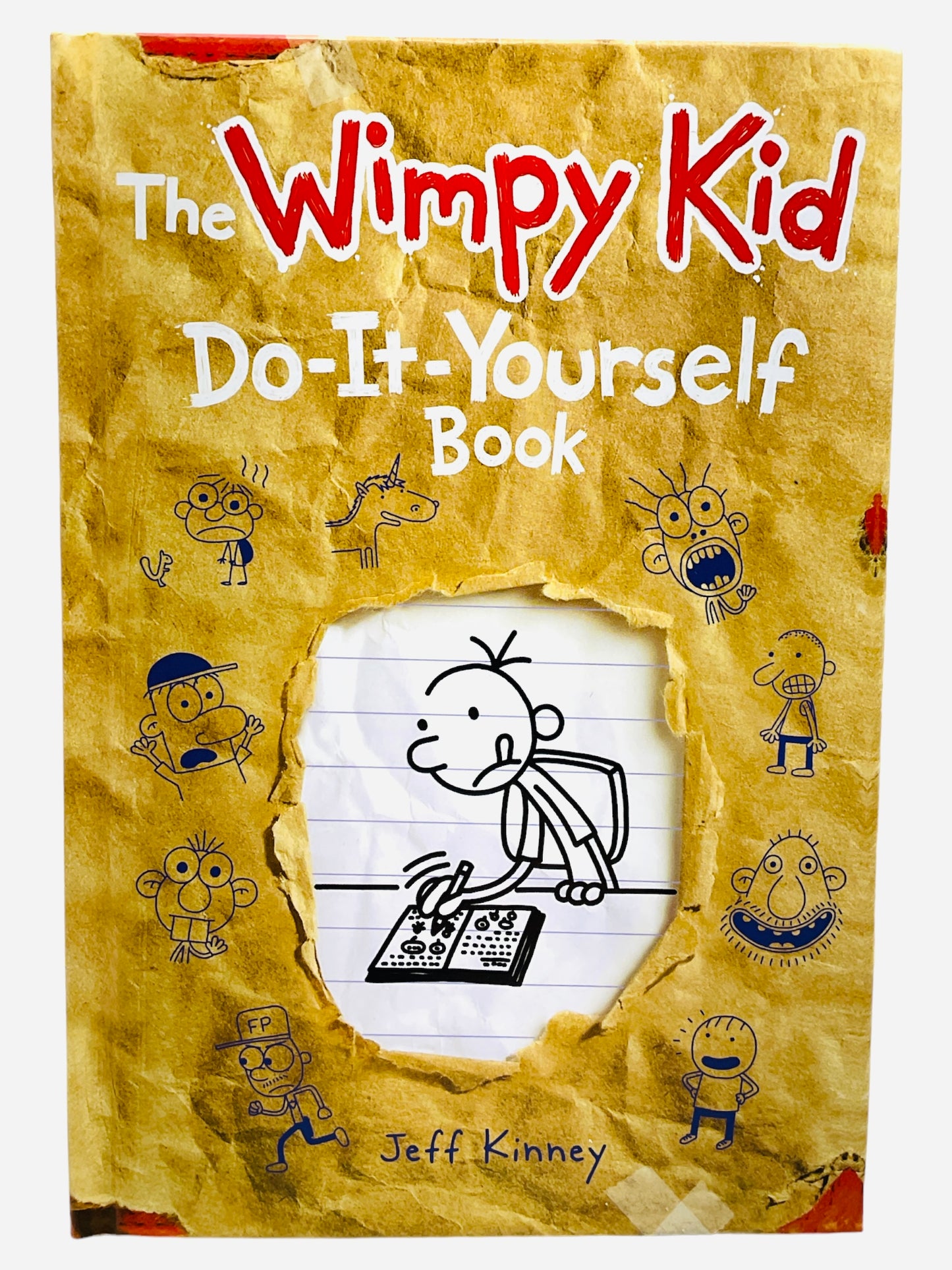 The Wimpy Kid Do-It-Yourself Book By Jeff Kinney