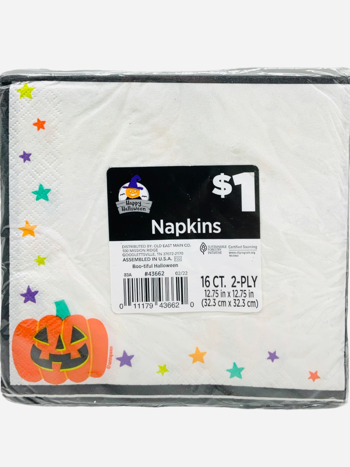 Halloween Napkins (12.75”x12.75”)