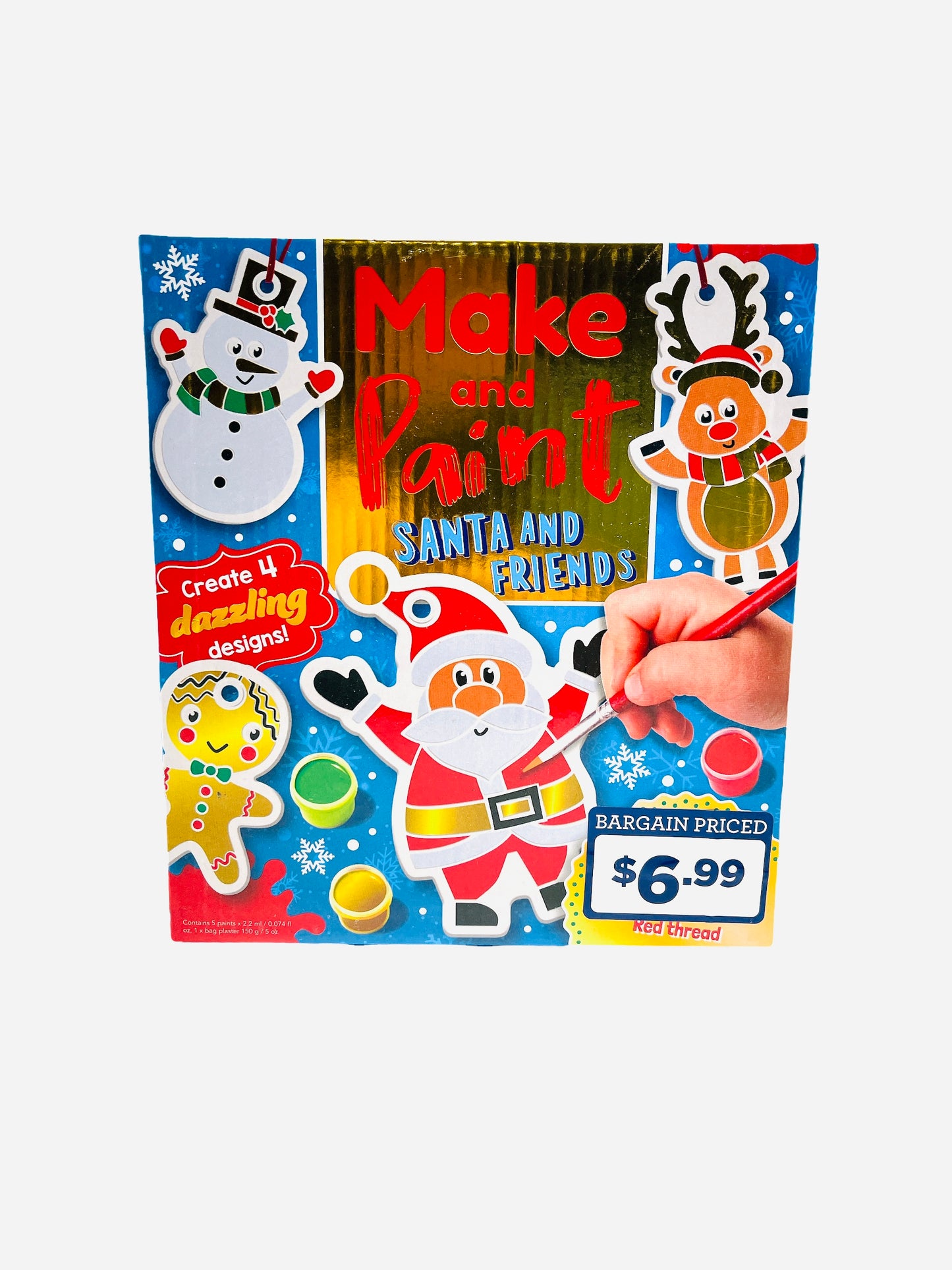 Make and Paint Santa and Friends (Paint Maybe Dry)