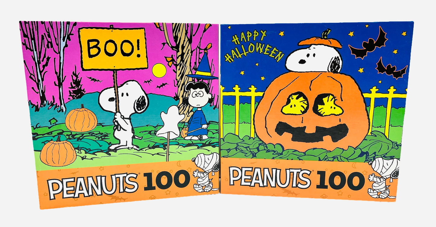 Peanuts Halloween/Fall 100 Piece Puzzle Choose Your Puzzle