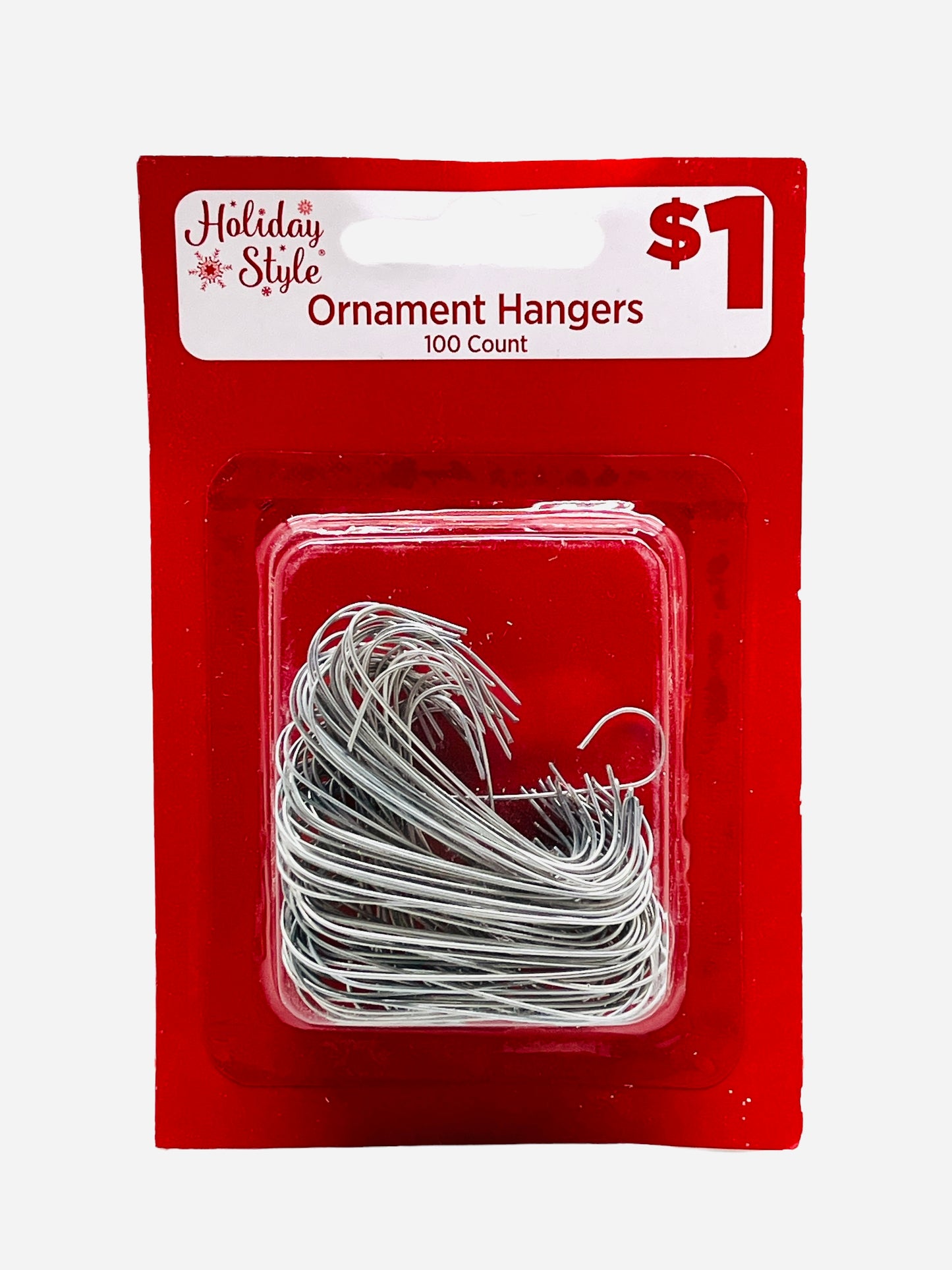 Holiday Style Ornament Hangers Color Chosen at Random
