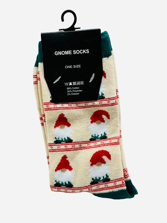 Christmas Gnome Socks One Size Fits Most