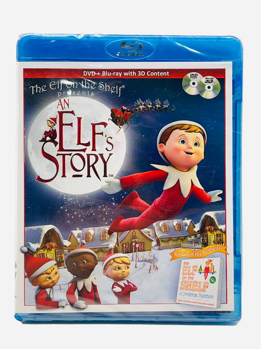 Elf on A Shelf Presents An Elf's Story Blu-Ray and Dvd