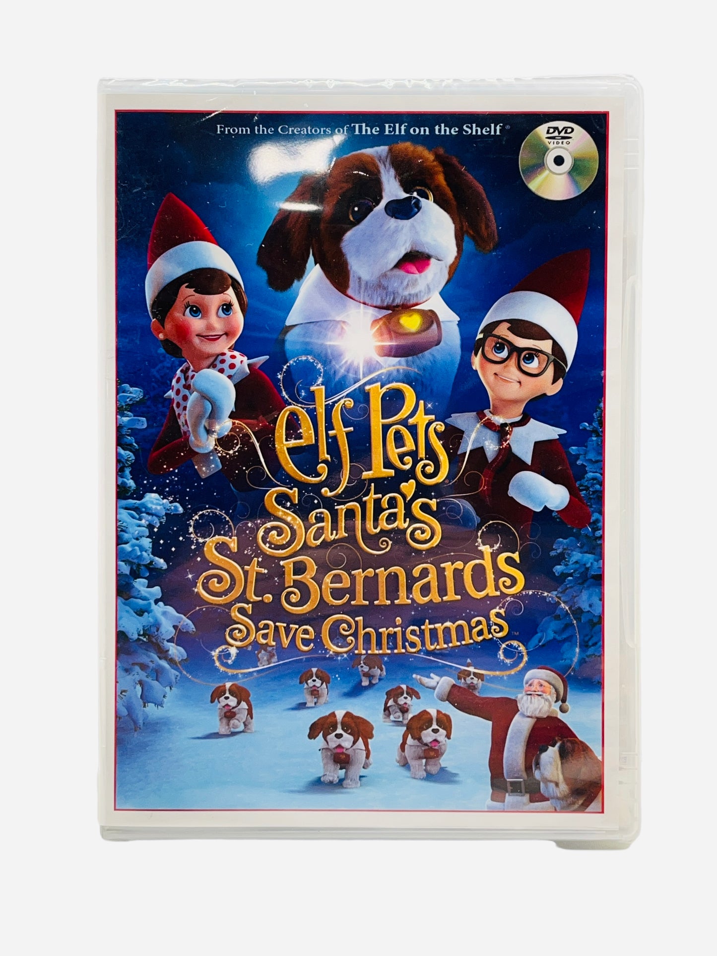 Elf Pets Santa's St. Bernards Save Christmas Dvd