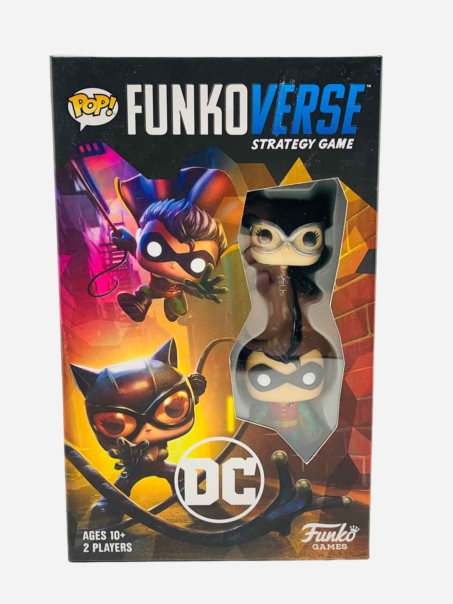 Pop Funko Verse Strategy Game Catwoman and Robin (101)