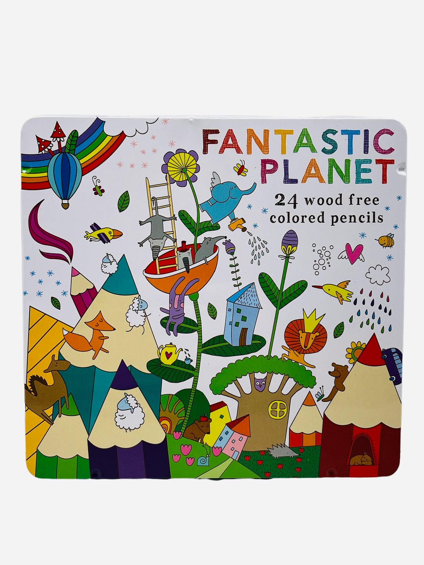 Fantastic Planet 24 Wood Free Colored Pencils