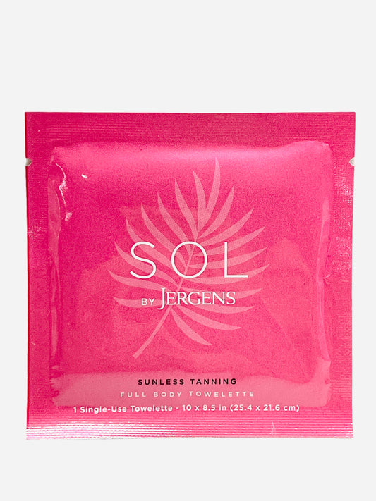 Sol by Jergens Sunless Tanning Full Body Towelette