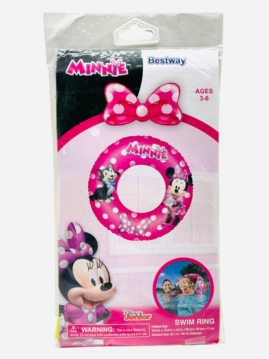 Disney Junior Minnie Mouse Inflatable Swim Ring (Ages 3-6)