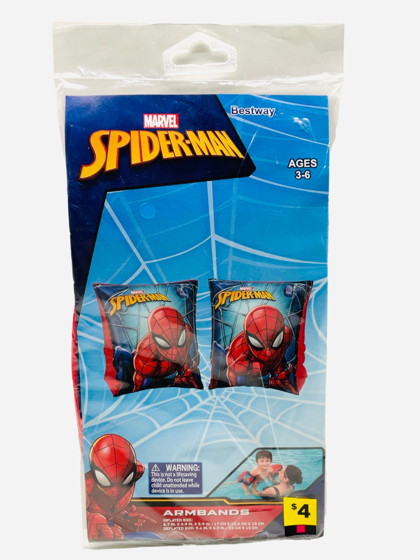 Spider-Man Water Floater Armbands (Ages 3-6)